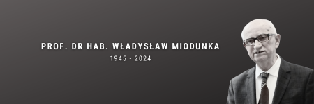 Zmarł Prof. dr hab. Władysław Miodunka