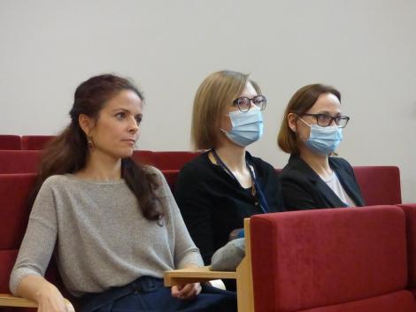 Photo no. 14 (36)
                                	                                   Na zdjęciu: dr hab. Marta Kania, dr Monika Sawicka i dr Anna Kaganiec-Kamieńska
                                  